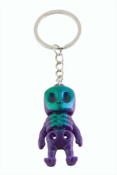 TakÇalıştır Skeleton 3D Printed Keychain