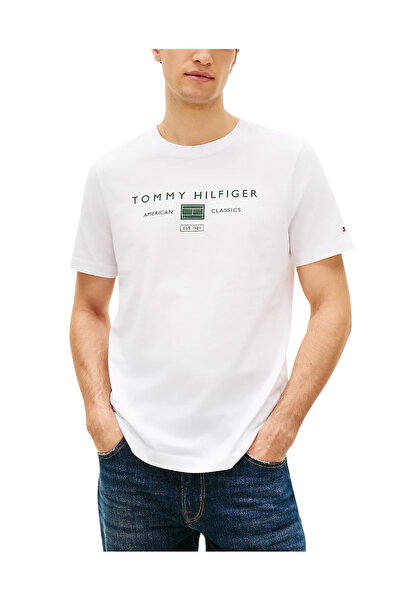Tommy Hilfiger Ανδρικό T-shirt Λευκό MW0MW42365-YBR
