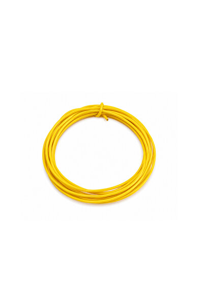 Fapatech 0,34 mm² 22AWG NYAF Kablo Sarı Çok Damarlı Esnek Bağlantı Güç Can Wi...