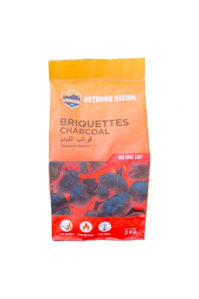 Outdoor Nation فحم مضغوط، 3 كجم