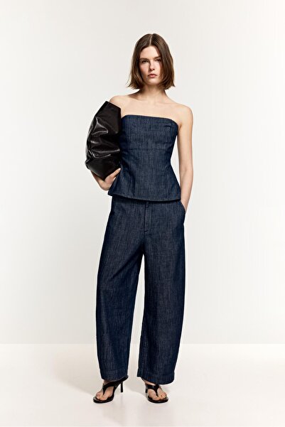 LEFTIES Wide leg crop jean