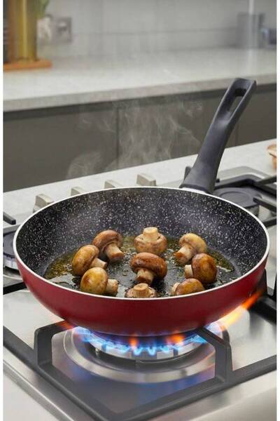 Hascevher Prime Granit 22X4,3 cm Pan Without Lid Induction 2.2mm