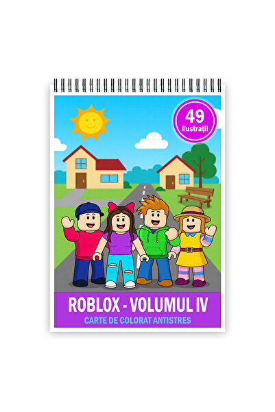 Legendary Gifts Carte de colorat, 49 de ilustratii Roblox - Volumul IV, 104 p...