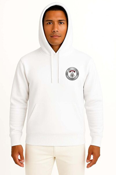 Bahriyeli Collection Hooded Sg Unisex Sweatshirt with Pocket and Back Print