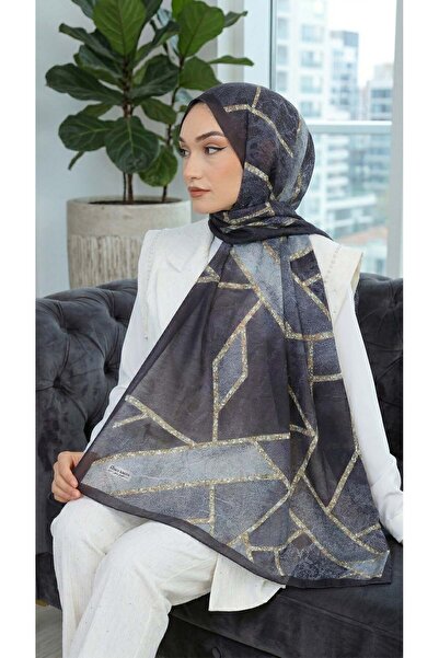 Big ModaEbrar Patterned Soft Shawl - 127