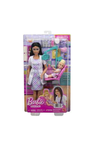 Barbie Set de joacă: Dentistă brunetă