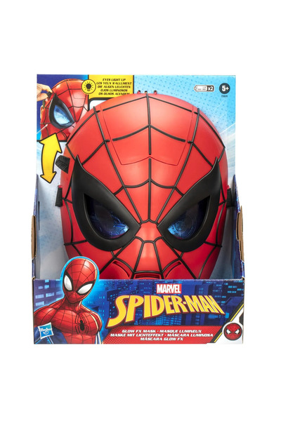 Spider Mască MARVEL SPIDERMAN cu efecte luminoase și ochi luminosi