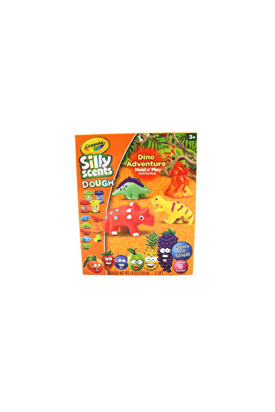 Crayola SILLY SCENTS MEDIUM DINOSAUR SET WITH ACCESSORIES