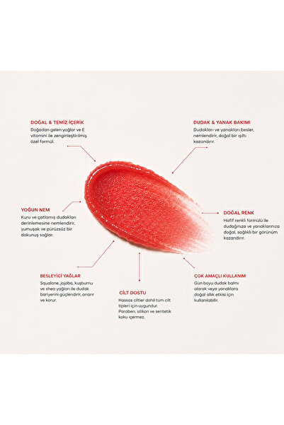 ANYSİA NATURAL Dudak ve Allık Balm