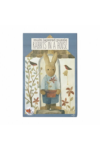 Egmont Toys Rabbit Family Puzzle,