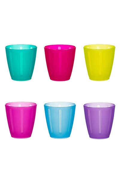 Zumzeria Set of Various 240ml Plastic Cups - 6pcs
