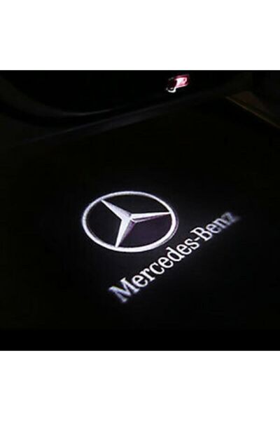 ErciyasOTO Mercedes Benz Kapı Altı Logo Pilli Mesafe Ve Işık Sensörlü