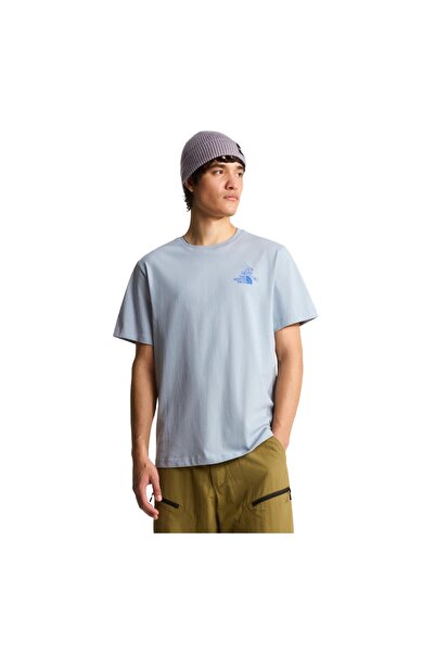 THE NORTH FACE F0A8G9ZFM21-R M Mountaın Celebratıon Regular Short Sle Erkek T...
