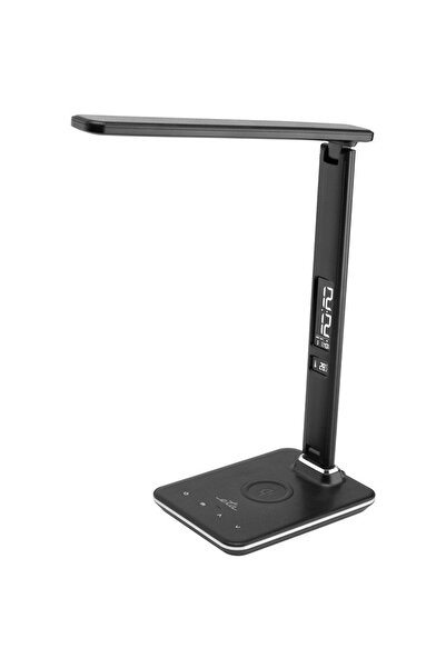 ETA LED desk lamp 1893 90000, 6.5 W, flexible arm, LCD, Black