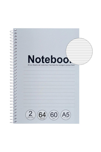 Zumzeria Beige A5 Notebook 64F