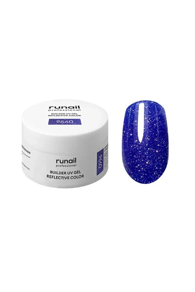 RUNAİL PROFESSİONAL Reflective Builder Gel Disko Protez Jeli 15 ml - 9660