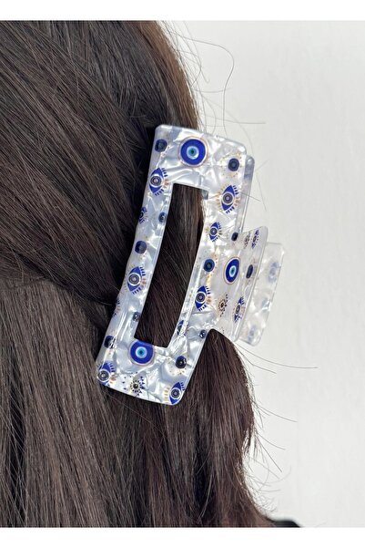 NİLZ Women's Bone Buckle with Evil Eye and Eye Detail