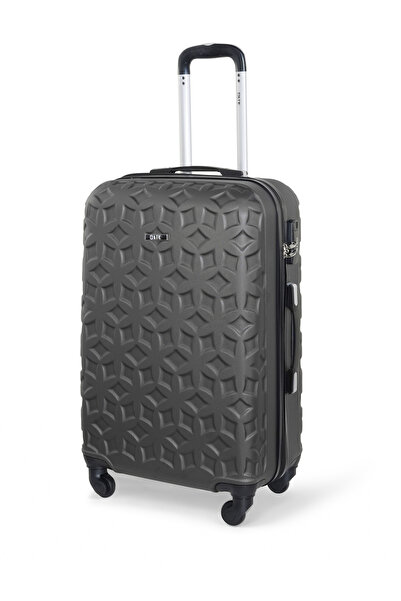 KTMC ABS Luggage 24 inch Check-In Suitcases, KTMC-9191 Dark Grey