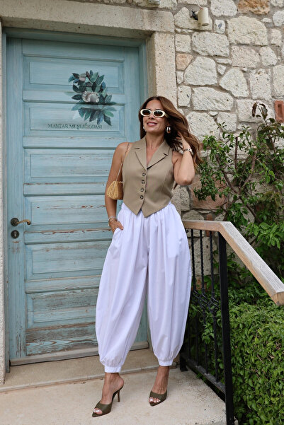 Purple by Banu Beyaz Jogger Şalvar Pantolon