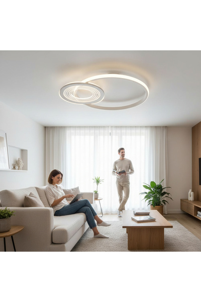 DELIGHT Plafonieră LED PERSEUS 67W/4700LM 3 culori+IR 480MM