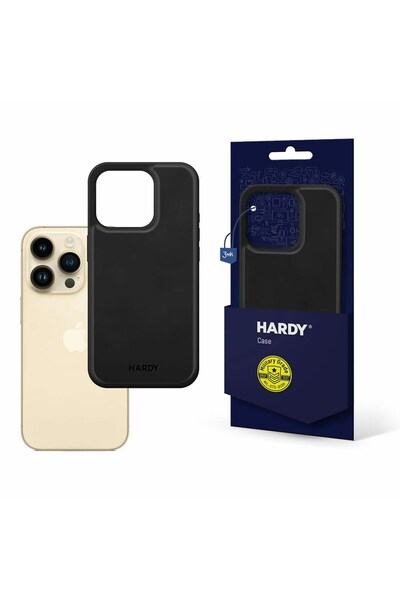 3MK HARDY Husă de protecție MagCase din piele mătăsoasă pentru Apple iPhone 1...