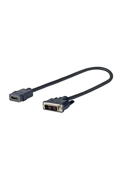 VivoLink PRODVIADAPHDMI adaptor cablu video 0,2 m DVI-D HDMI Negru