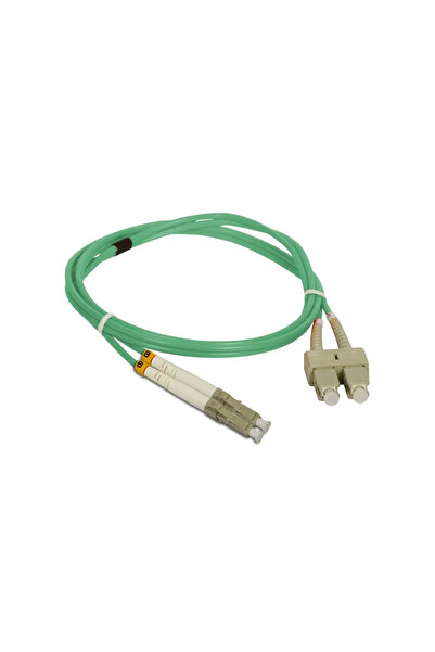 Alantec Cablu patch MM OM3 LC-SC duplex 50/125 1.0m FOC-LCSC-5MMD-1-3