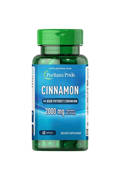Puritans Pride Cinnamon, 2000Mg Caps, 60S