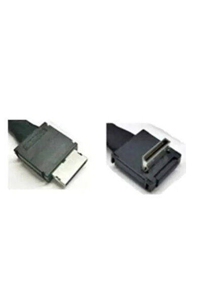 Intel Cablu SFF-8611 drept la unghi drept 530mm