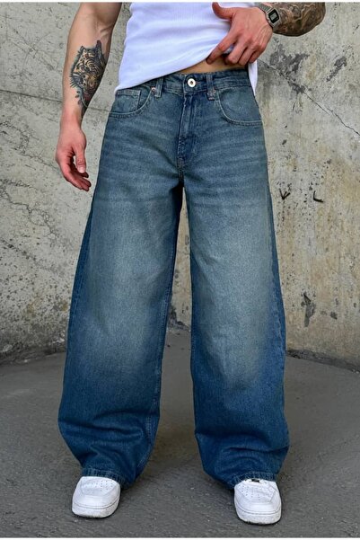 cezstudio Vintage isprane ekstra široke pantalone