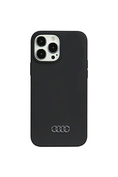Audi HUSĂ DE SILICON IPHONE 13 PRO MAX 6.7 " NEGRU/NEGRU CARCASA RIGIDĂ AU-LS...