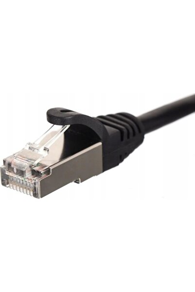Netrack Cablu patch RJ45, cat. 6 cabluri FTP F/UTP, 10m, Netrack, negru