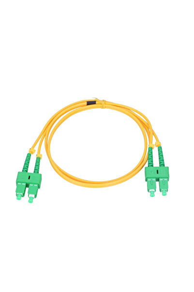 Extralink Cablu patch SC/APC-SC/APC monomod G.657A1 duplex 3.0mm 2m