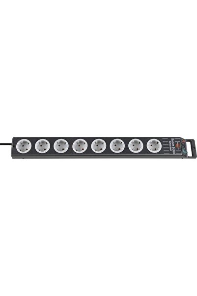 Brennenstuhl Prelungitor cu 8 prize, 2,5 m, negru (1153380318)