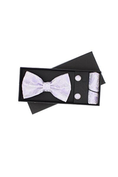 ButicCochet Set din 3 piese, papion, butoni și batistă, pentru bărbați, Butic...