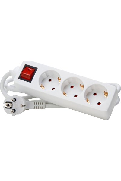 EFB Power strip 3x with switch 1,4m, H05VV-F 3G1,