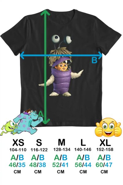 OEM Tricou Copii Baieti Monsters Boo