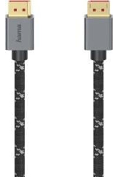 Hama Cable Premium Displayport 1.4 Ultra HD 8K 2m black