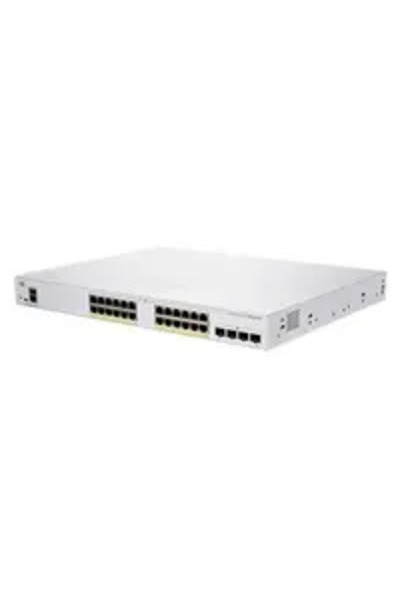 Cisco Systems Switch Cisco CBS250-24P-4X (24xGBE, 4xSFP+, 24xPoE+, 195W, fanl...