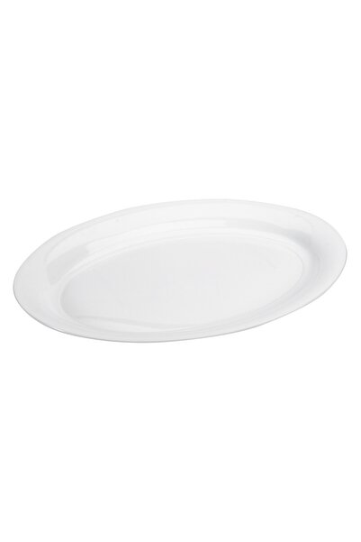 Zumzeria White Plastic Serving Platter 40x27.5x3cm