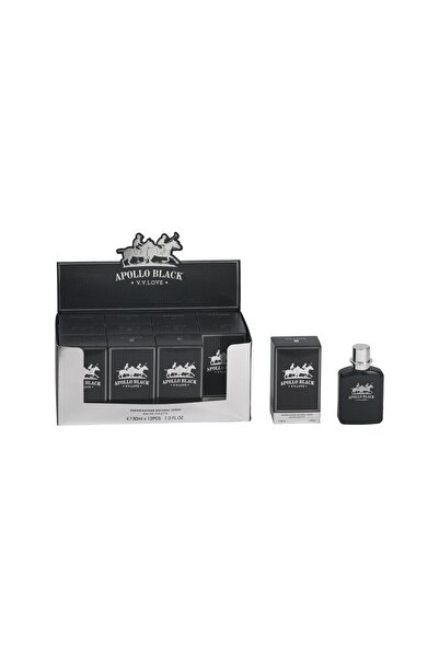V.V LOVE Apollo Black Luxury Perfume Box: 12Pcs 30ml Men's Eau De Toilette, H...
