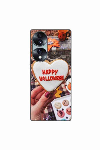 OEM Husa compatibila cu Honor 70 Silicon Gel Tpu Model Happy Halloween Cookies