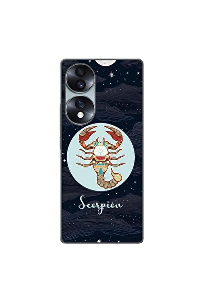 OEM Husa compatibila cu Honor 70 Silicon Gel Tpu Model Horoscop Scorpion
