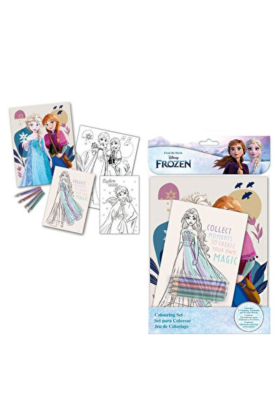 Frozen Disney Regatul de gheață Enchanted set de colorat