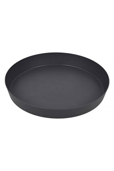 Zumzeria Tăviță pentru ghiveci din plastic antracit Ø24.5x3.3cm