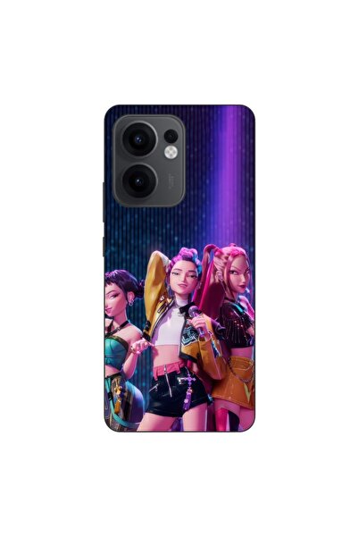 OEM Husa compatibila cu Oppo Reno13 F Silicon Gel Tpu Model KPop Demon Hunter...