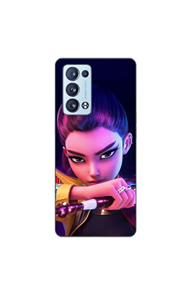 OEM Husa compatibila cu Oppo Reno6 Pro 5G Silicon Gel Tpu Model KPop Demon Hu...