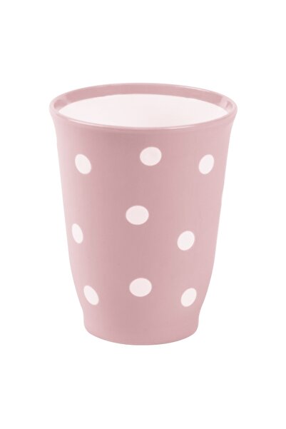 Zumzeria Plastic Powder Cup Baby Pink 350ml