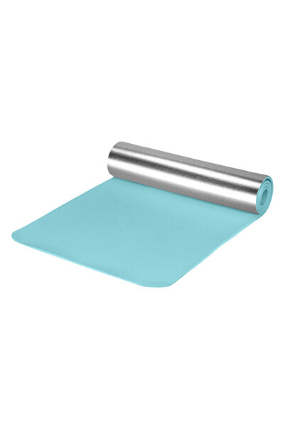 OEM Saltea de gimnastică turcoaz cu strat de aluminiu 180x60x0.8cm