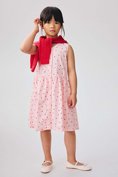 H&M Patterned seersucker dress